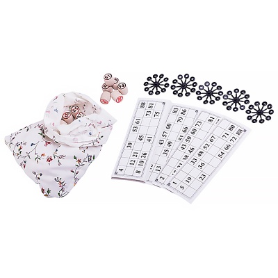 Игра Русское лото бочонки из древопласта Наша игрушка 03-020